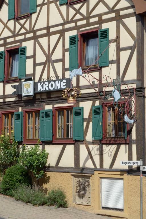 Pension Krone Sternenfels Ngoại thất bức ảnh